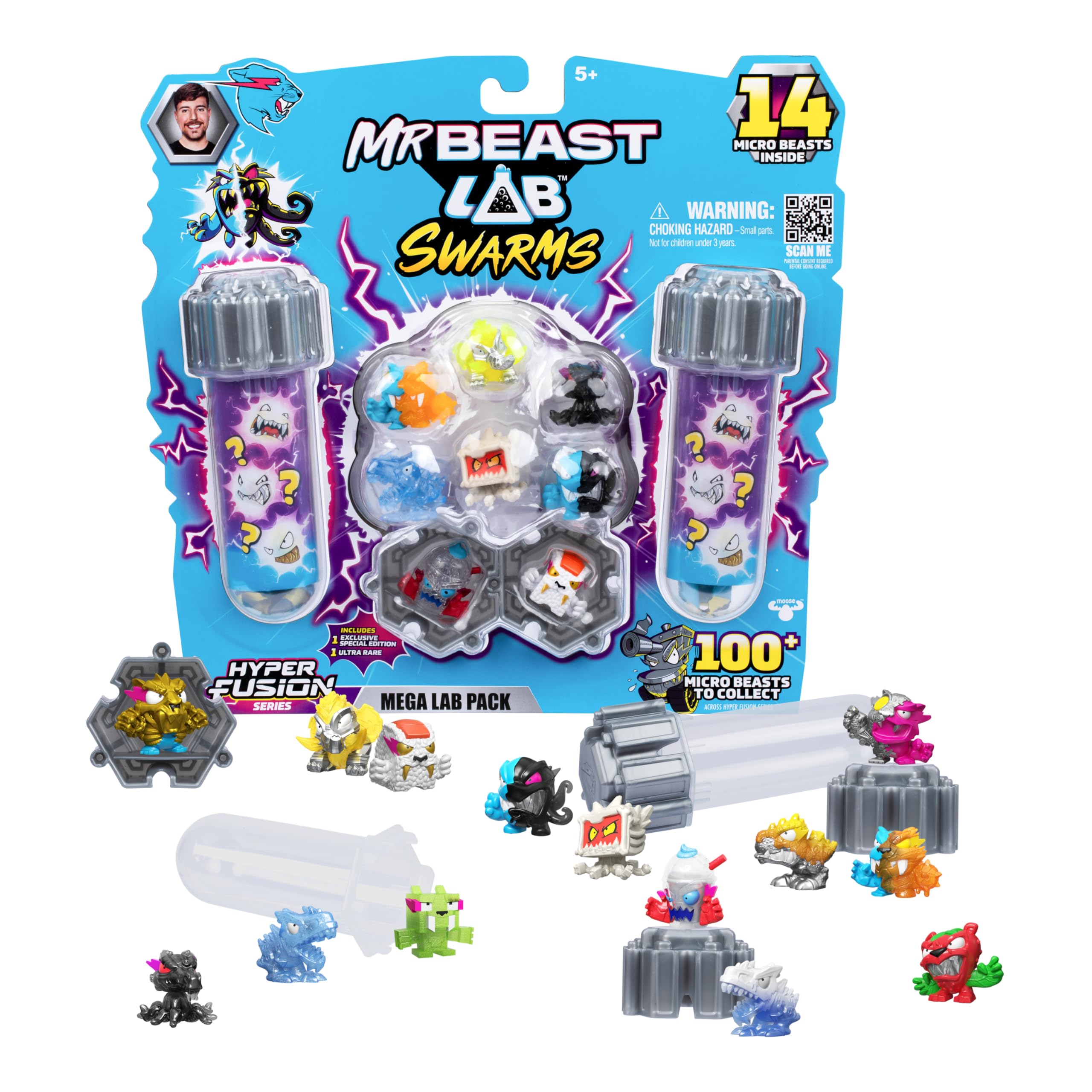 MrBeast Lab Swarms Hyper Fusion Series - Steel Slushee Collectible Mic