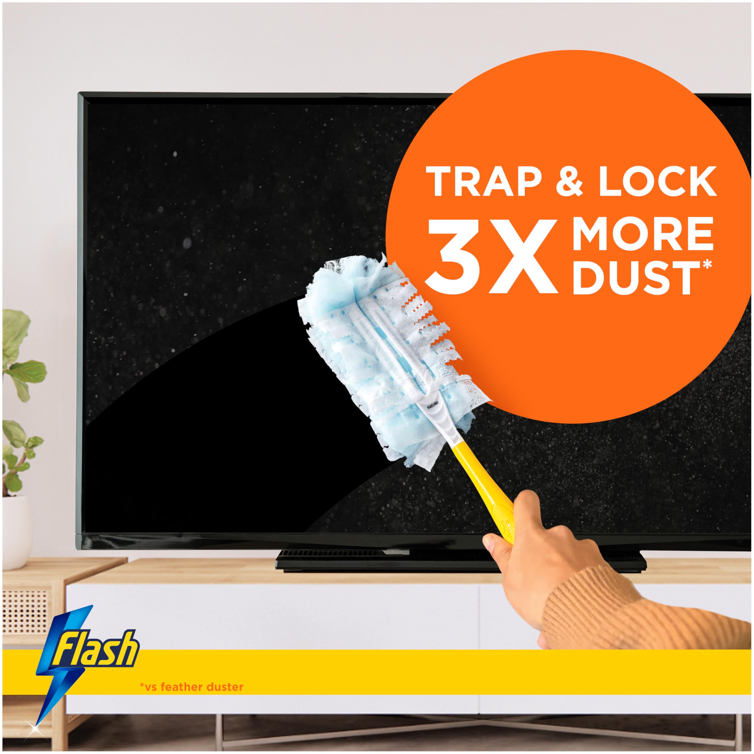 Flash - Dust Magnet Nachfüllpackungen Fluffy Dusters 54 duftende Staubtücher