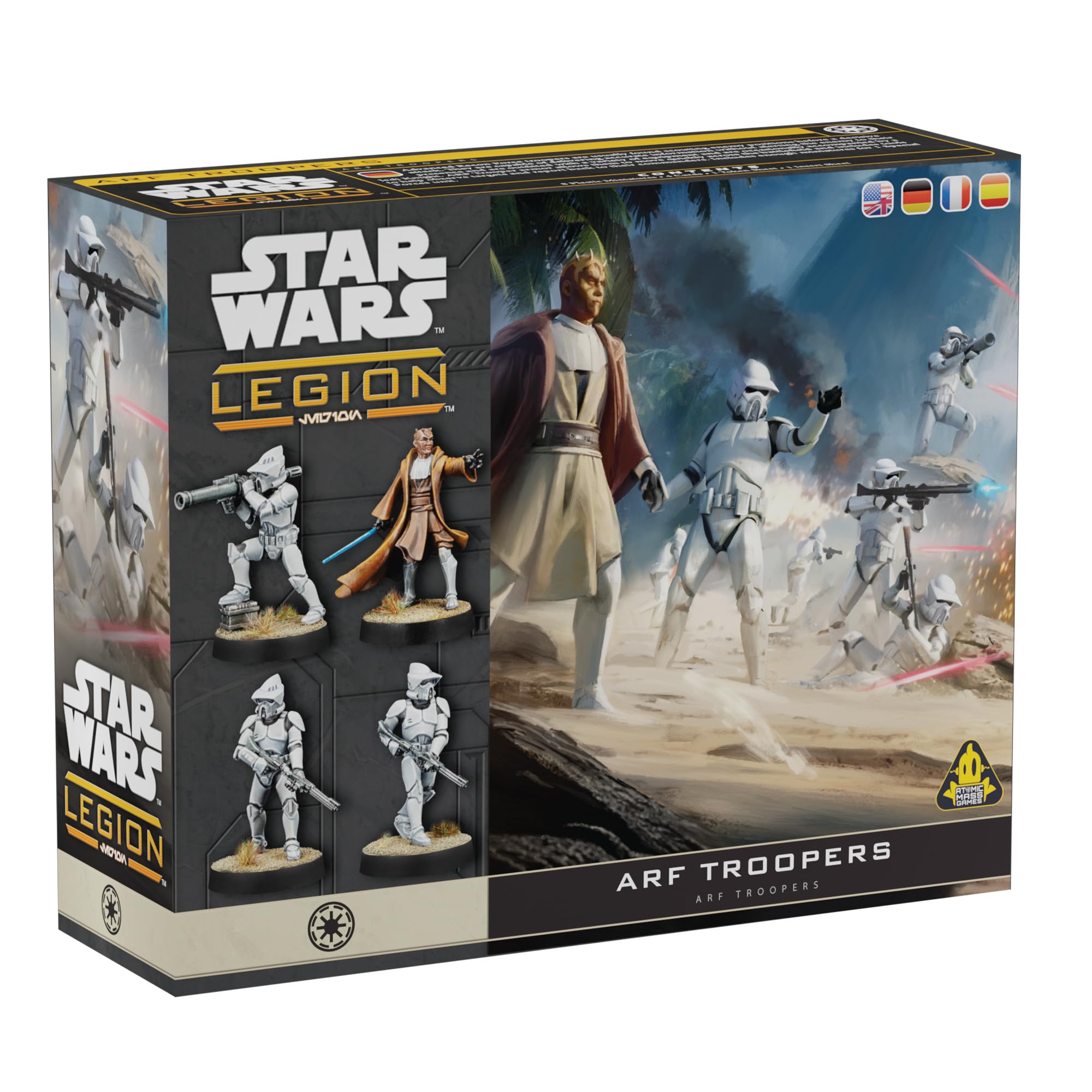 Atomic Mass Games Star Wars: Legion ARF Troopers Einheitserweiterung mit Jedi-Ritter