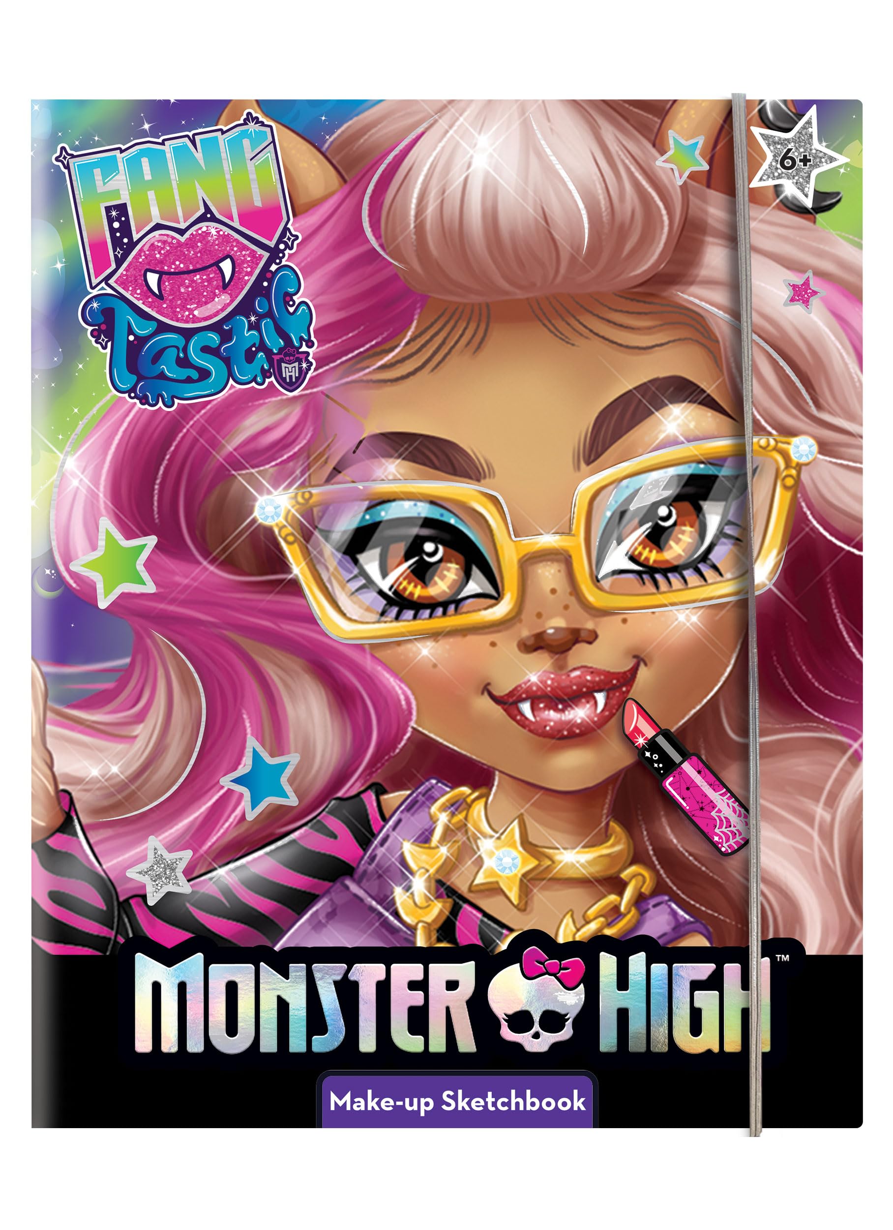 Lisciani Monster High Activity Book - Make-up and Colouring for Kids 6+