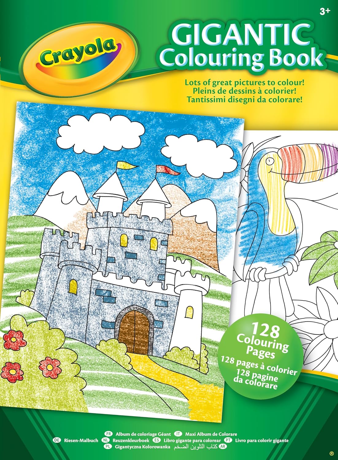CRAYOLA - Gigantisches Malbuch 128 Seiten A4
