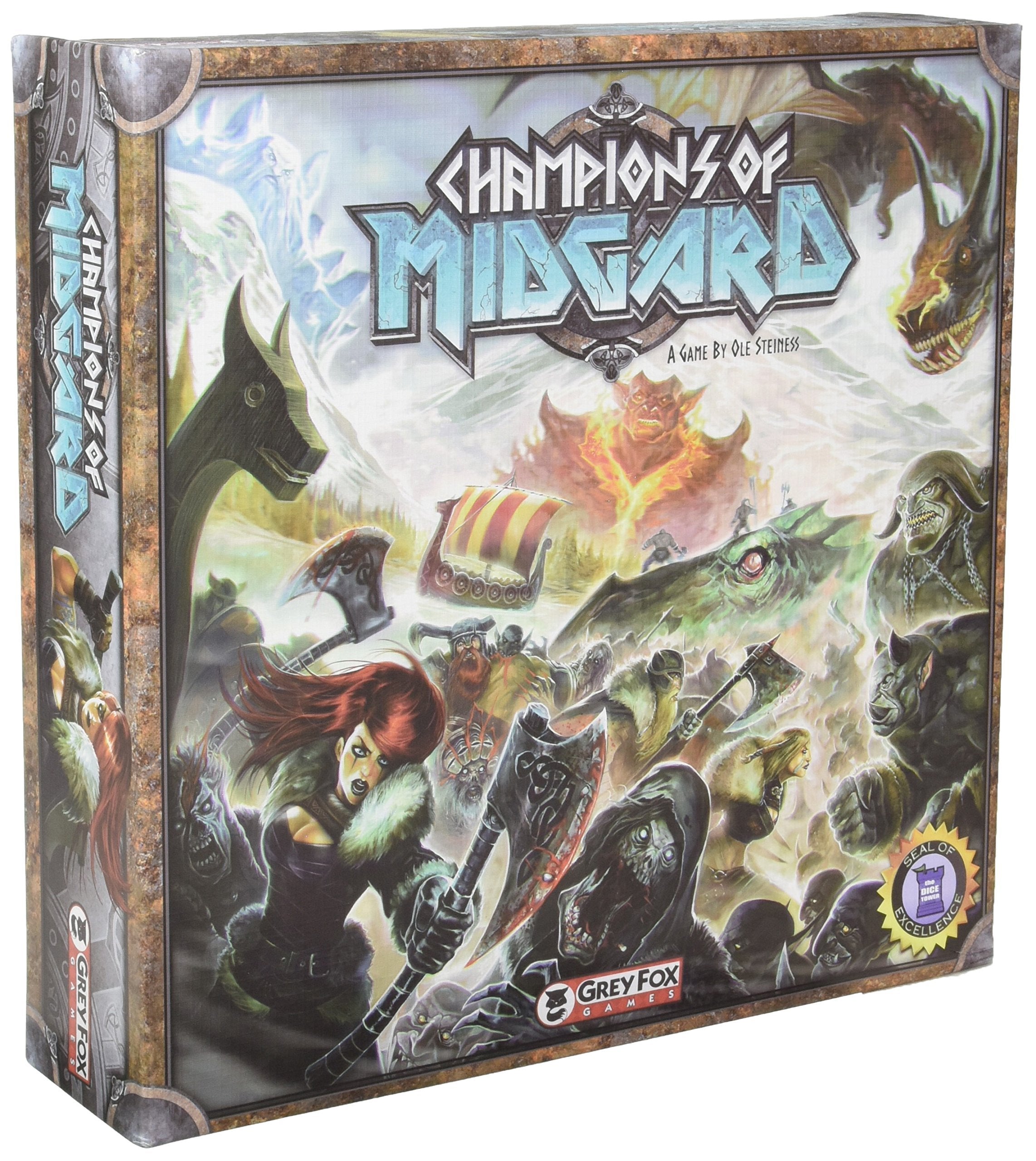 Grey Fox Games Champions of Midgard Brettspiel