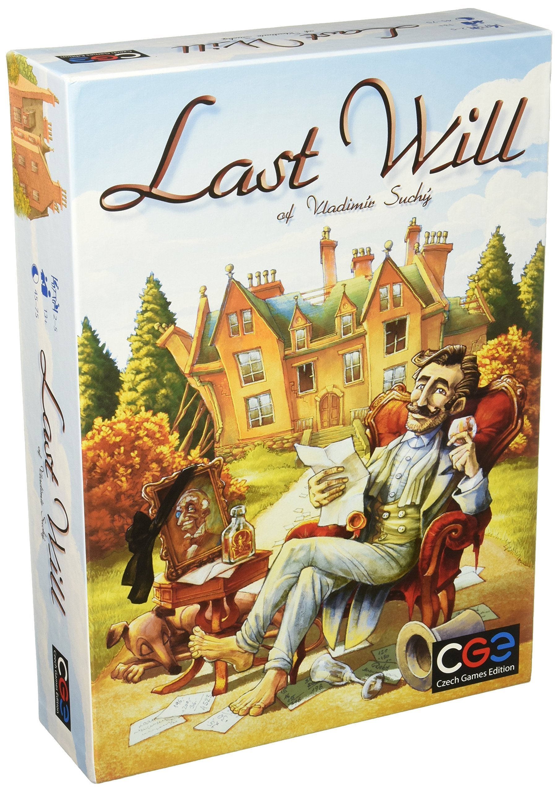 Czech Games Edition Last Will Brettspiel