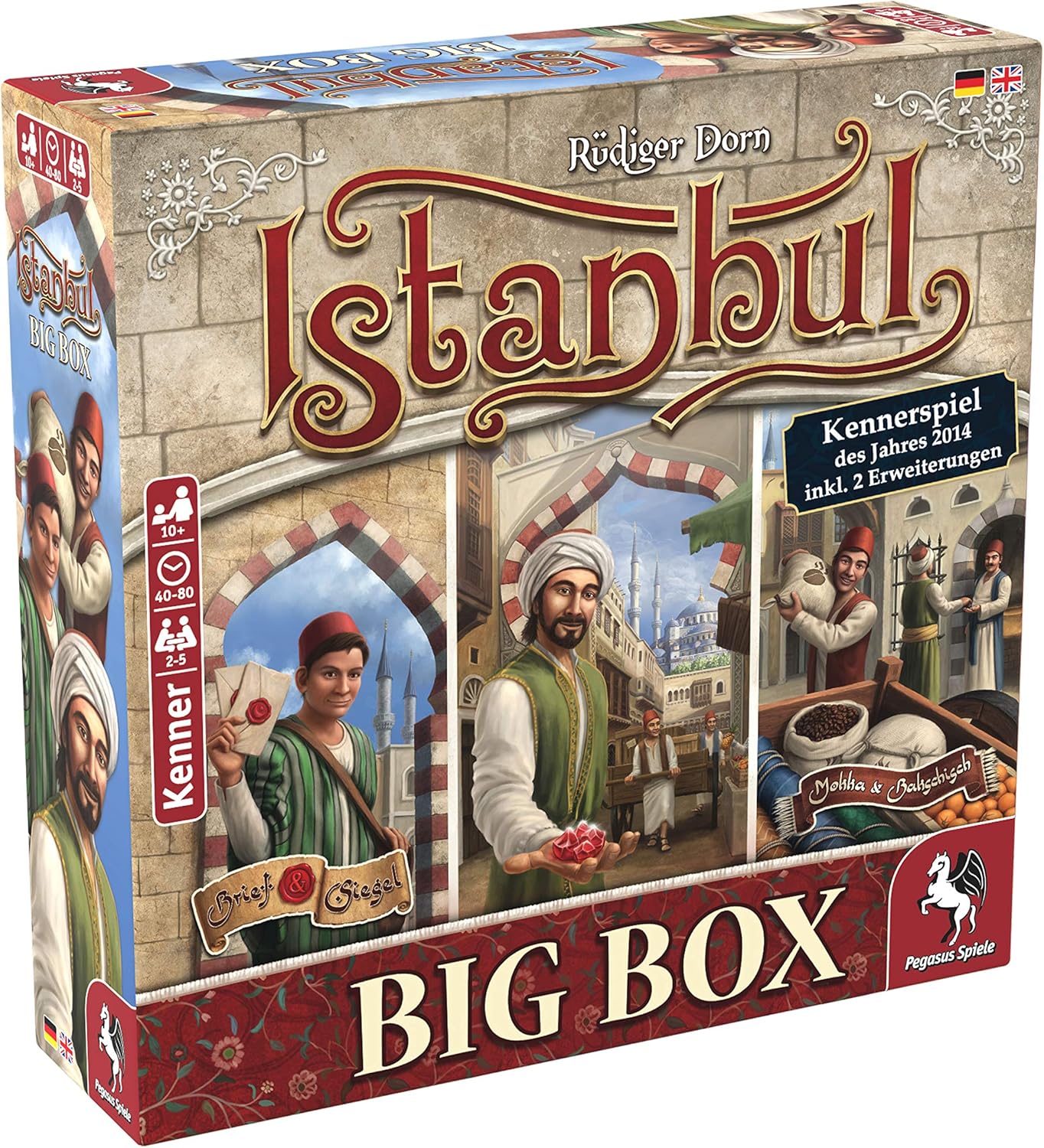 Pegasus Spiele Istanbul Big Box Brettspiel