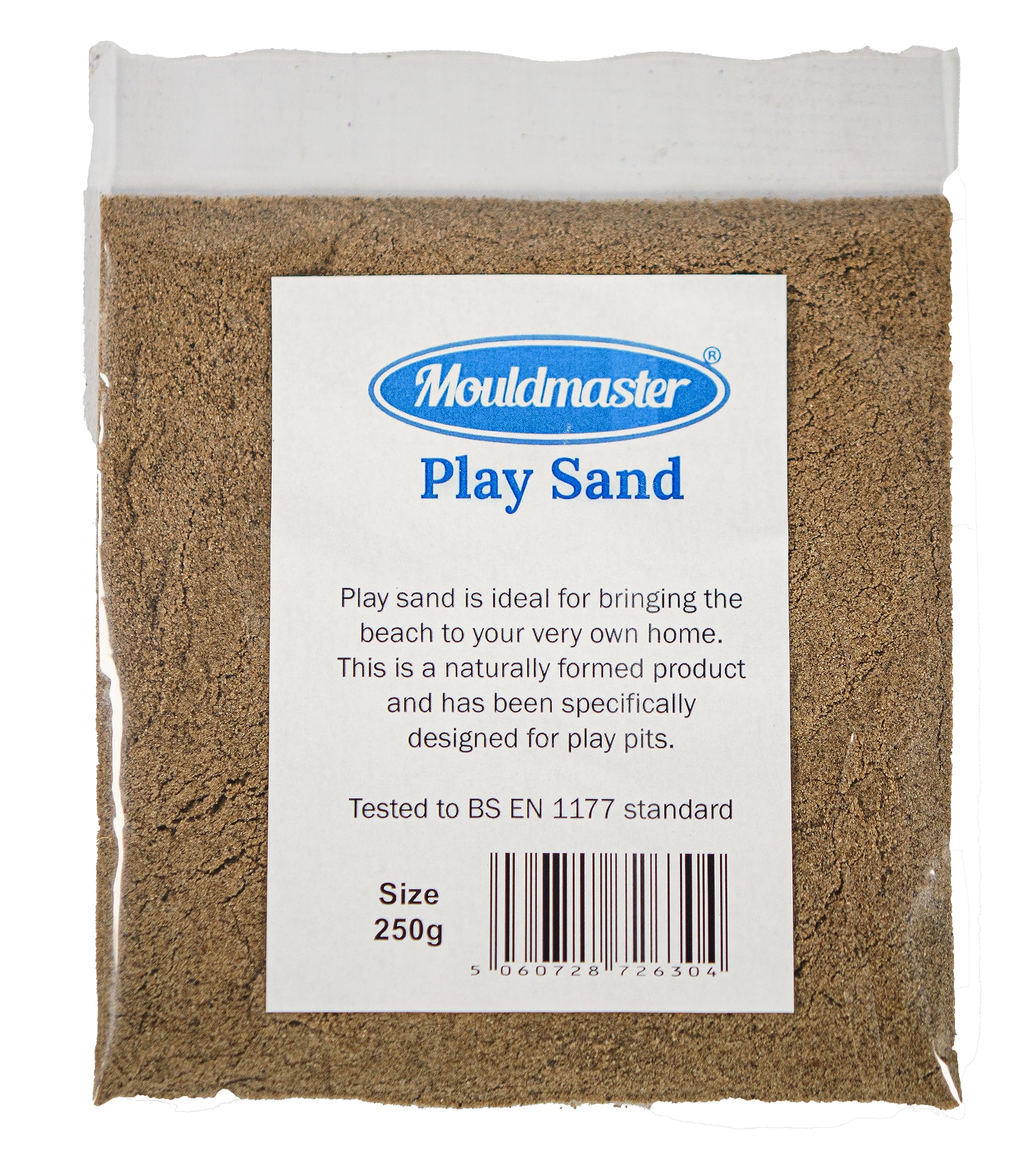 Mouldmaster Play Sand 250g - Sub Rounded Grain Sand for Outdoor Creative Play