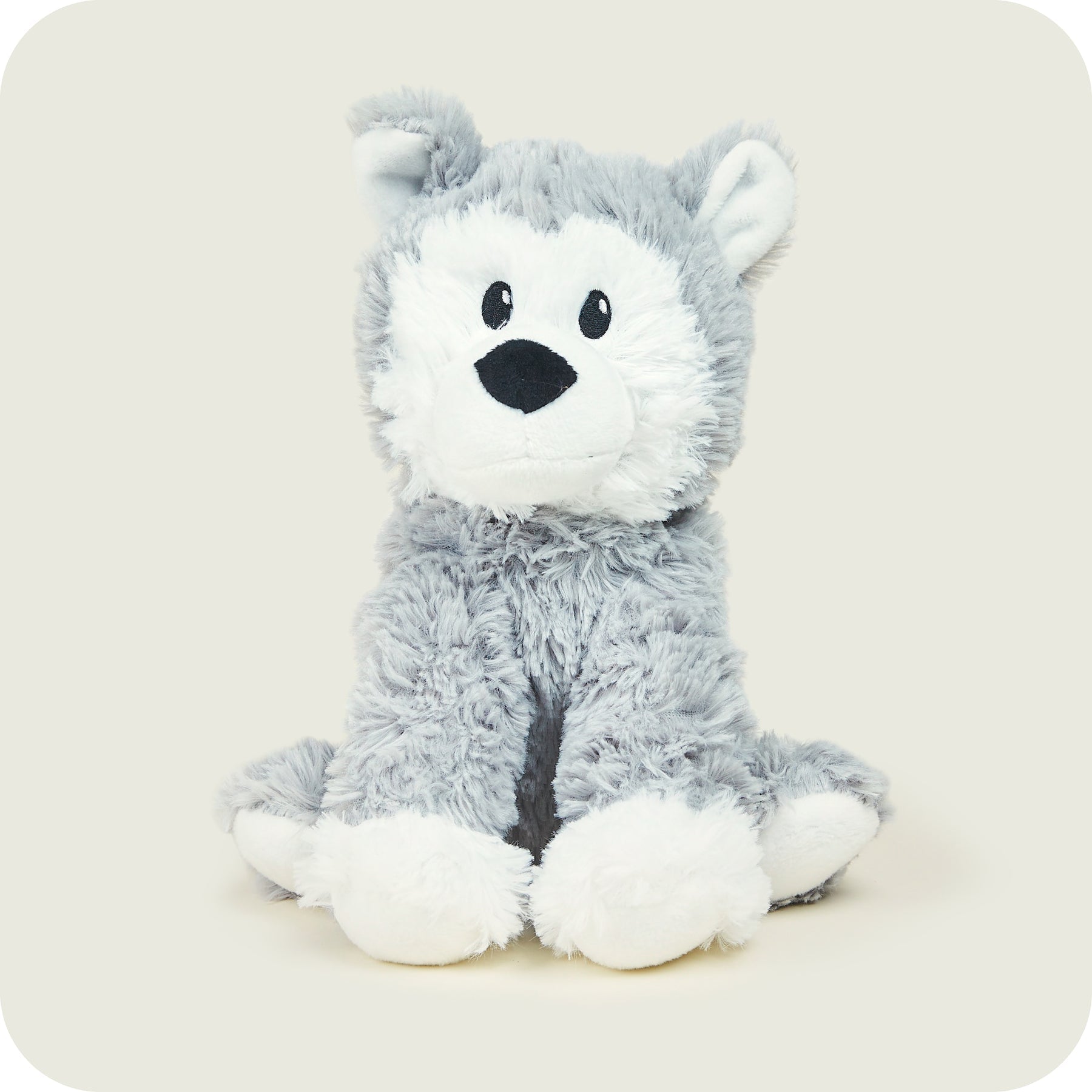 Warmies Husky 13" Heatable Plush Toy with French Lavender Scent