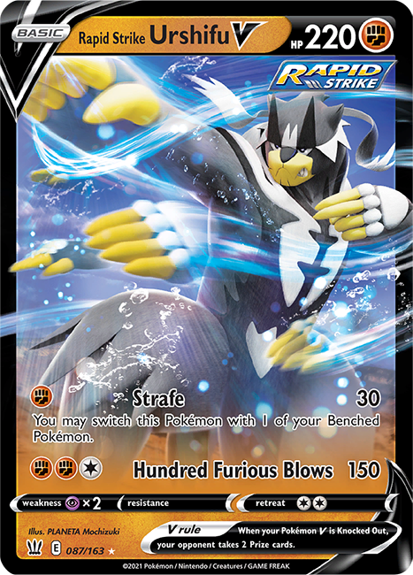 Pokémon | Single Strike Urshifu / Rapid Strike Urshifu League Battle Deck (One at Random)