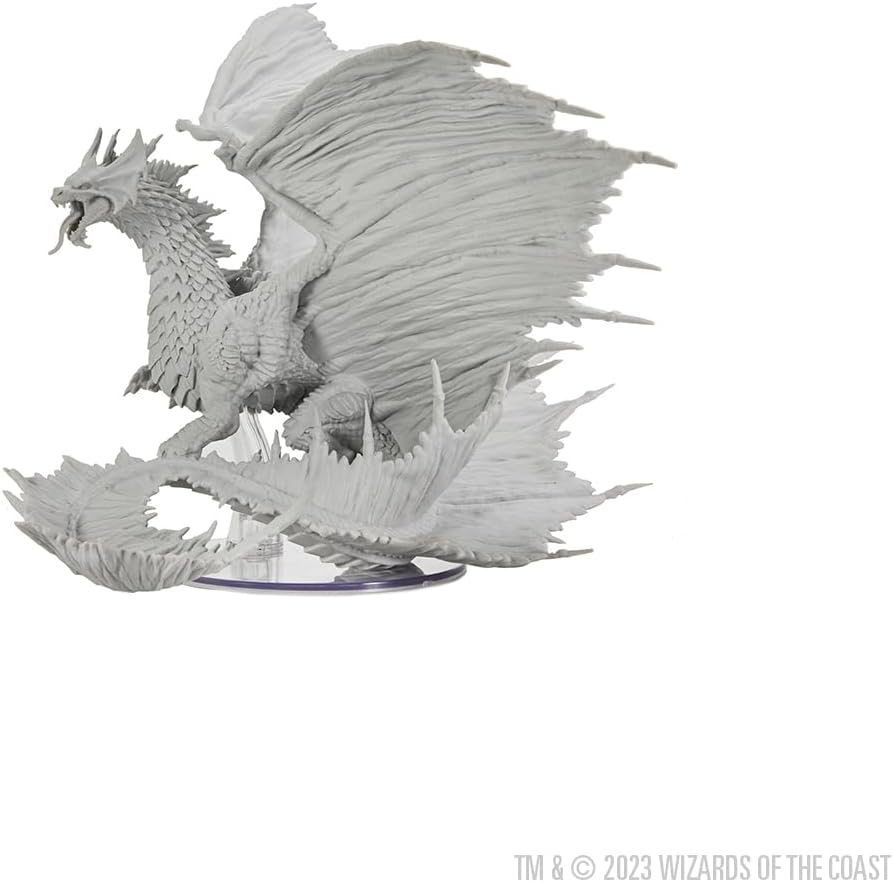 Wizkids Dungeons & Dragons Frameworks Miniature Model Kit Adult Brass Dragon