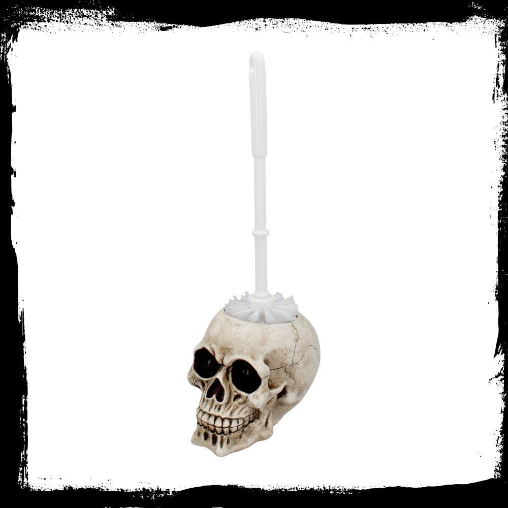 Nemesis Now - Brush with Death Skull Toilet Brush Holder