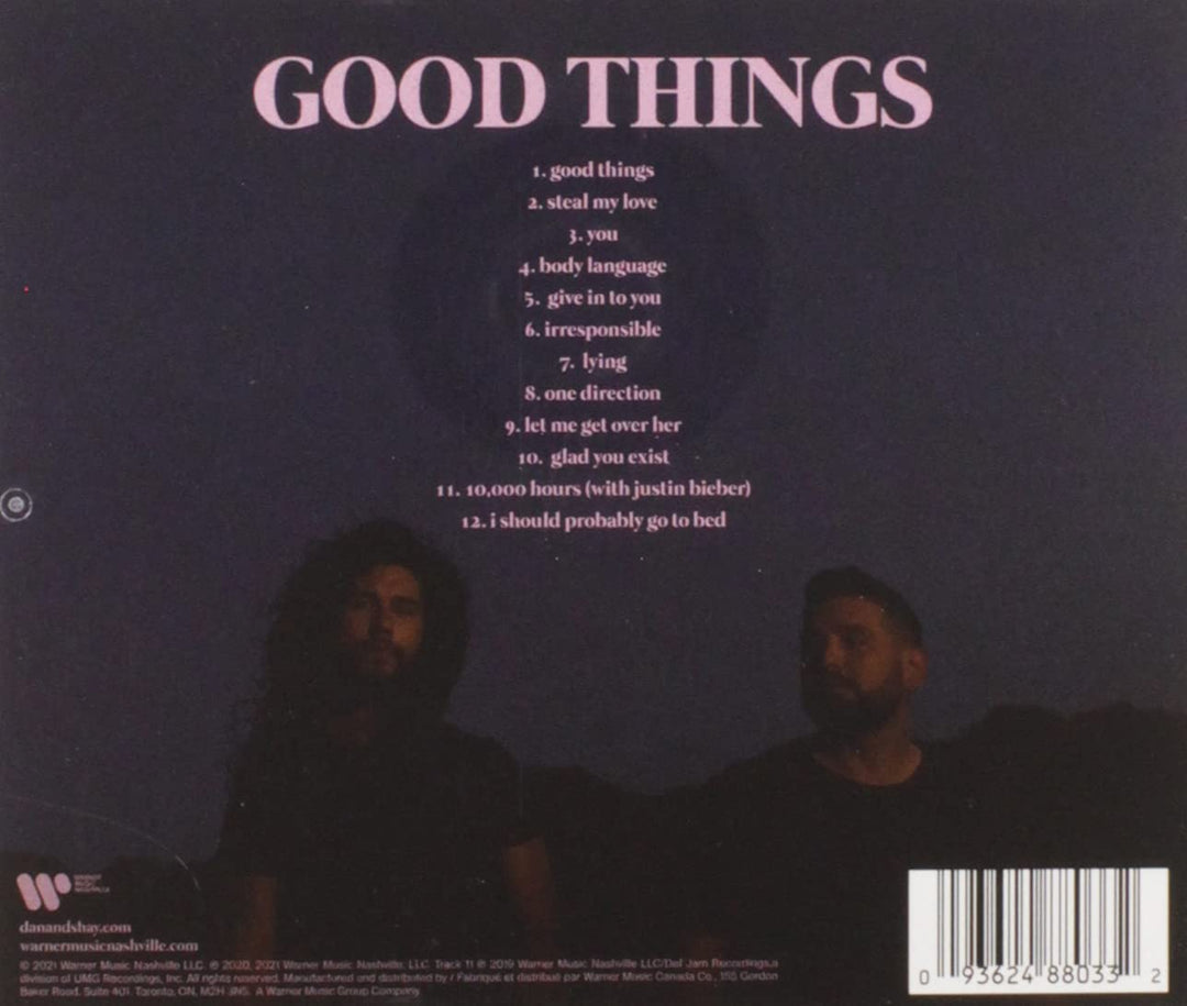 Dan + Shay - Good Things [Audio CD]