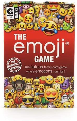 Ginger Fox Emoji Card Game - Family Party Card Game for Kids and Adults