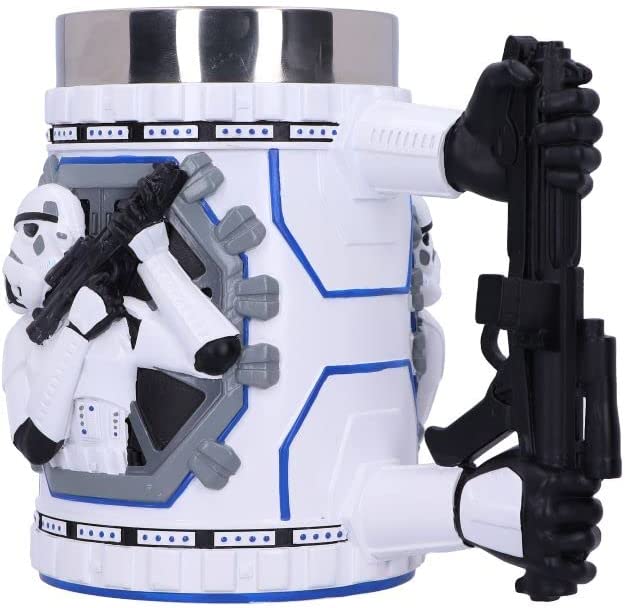 Nemesis Now Officially Licensed Stormtrooper Tankard, White, 18cm