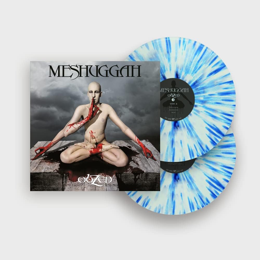 Meshuggah - ObZen (White/Splatter Blue Vinyl -15th Anniversary Remastered Edition) [VINYL]