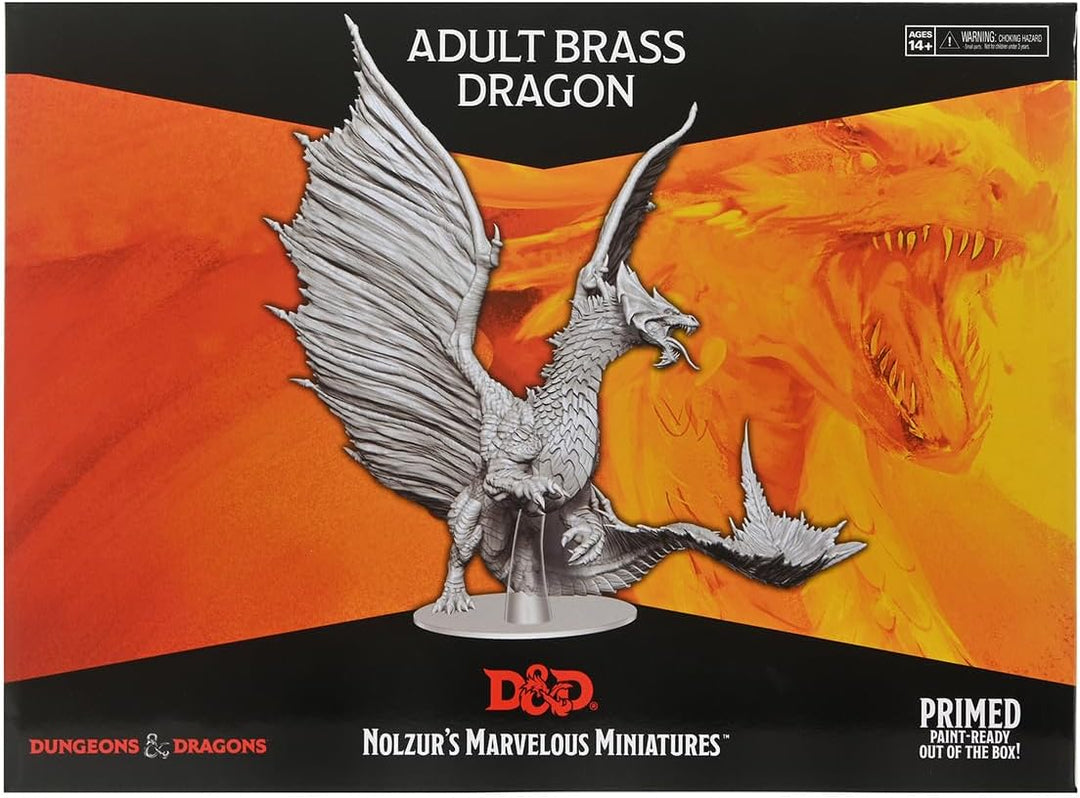 Wizkids Dungeons & Dragons Frameworks Miniature Model Kit Adult Brass Dragon