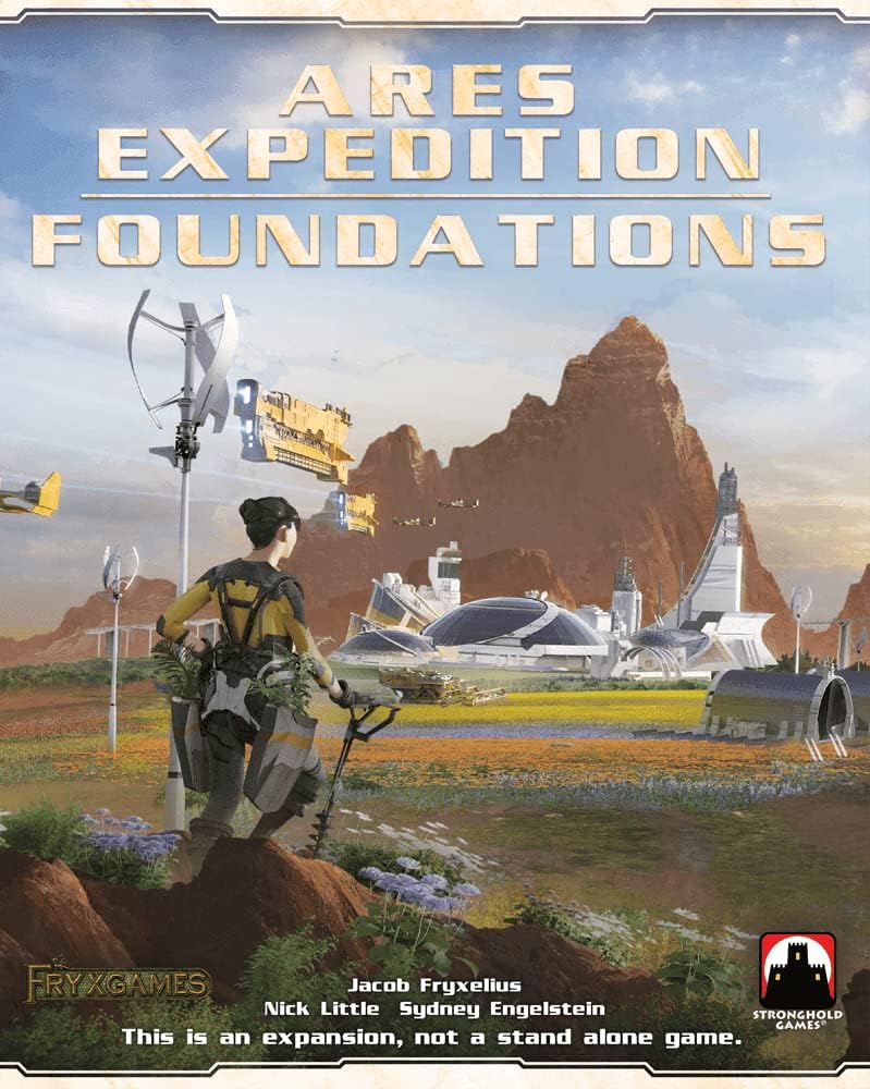Terraforming Mars – Ares Expedition: Foundations – Brettspiel-Erweiterung für 6 Spieler