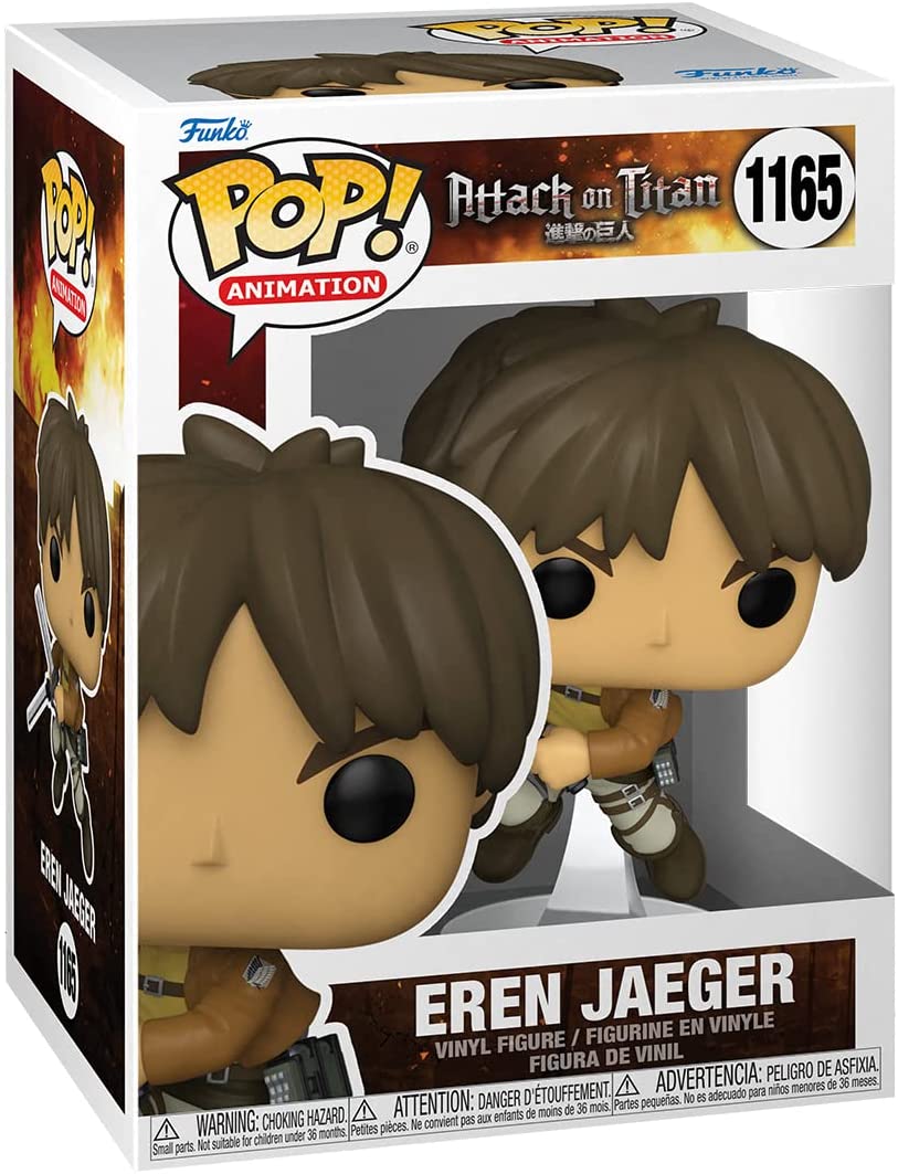 Funko Pop! Animation Attack on Titan Eren Yeager Vinyl Figure #1165