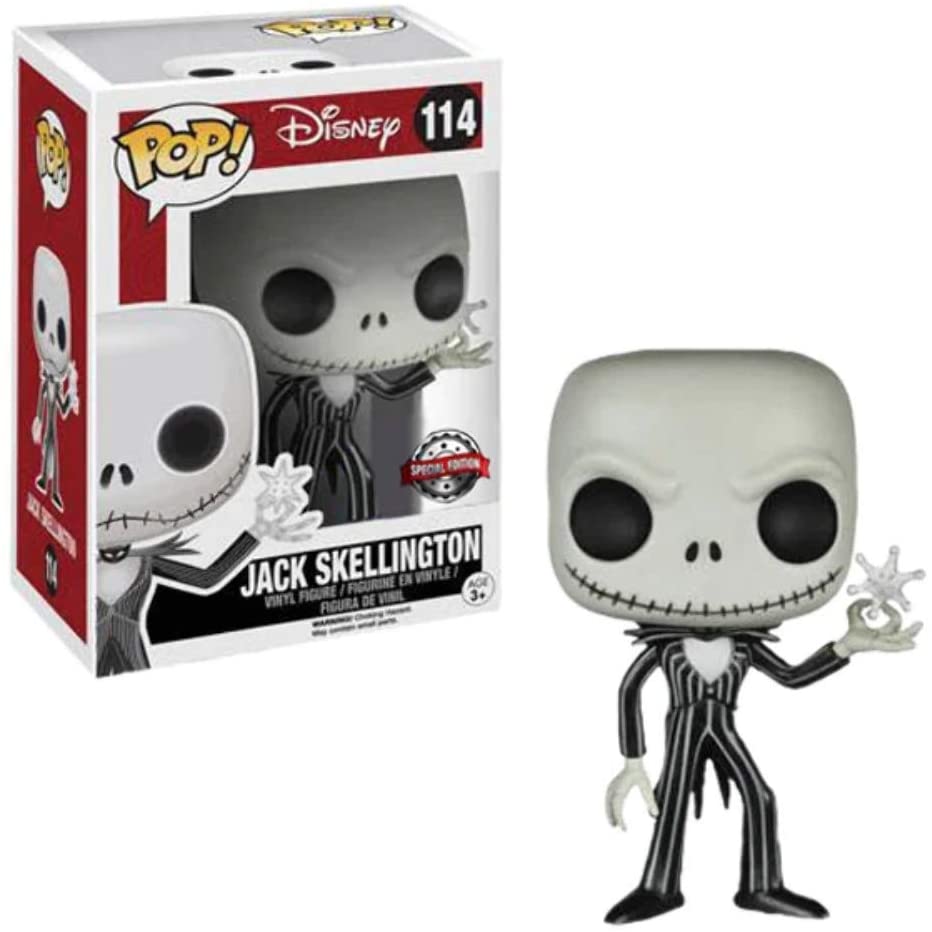 Disney Jack Skellington Exclu Funko 04728 Pop! Vinyl #114