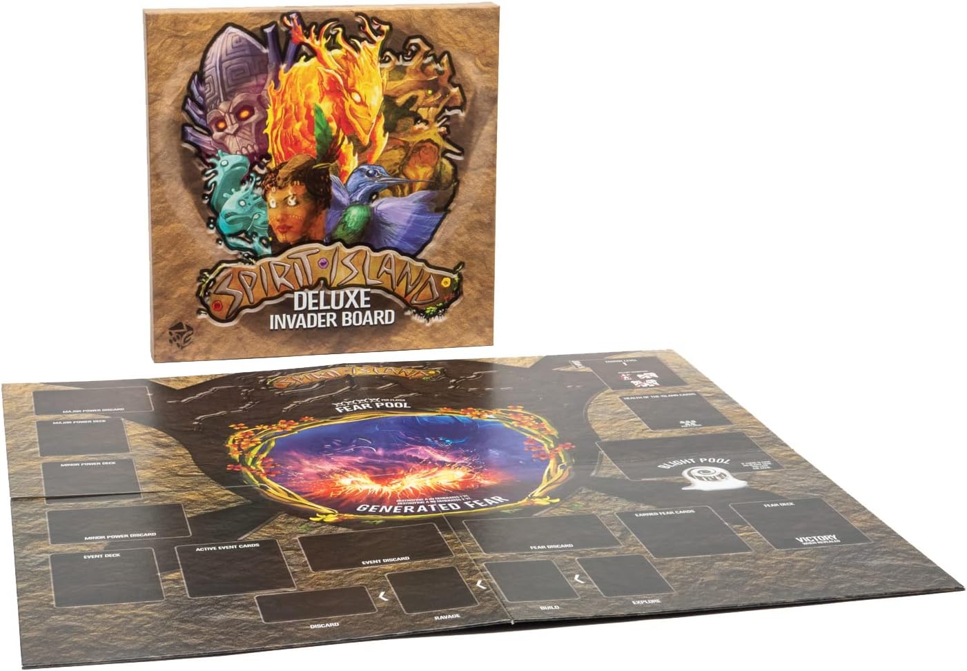Greater Than Games Spirit Island Deluxe Invader-Erweiterung GTG73619