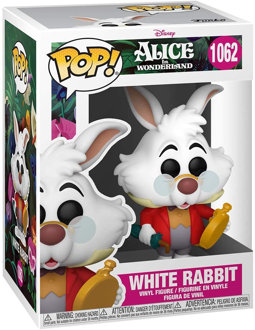 Funko Pop! Disney Alice in Wonderland - White Rabbit with Watch Vinyl Figure (55739)