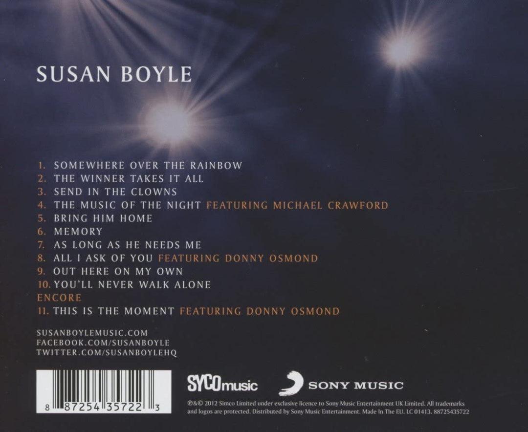 Susan Boyle - Standing Ovation: The Greatest Songs from the Stage [Audio CD]