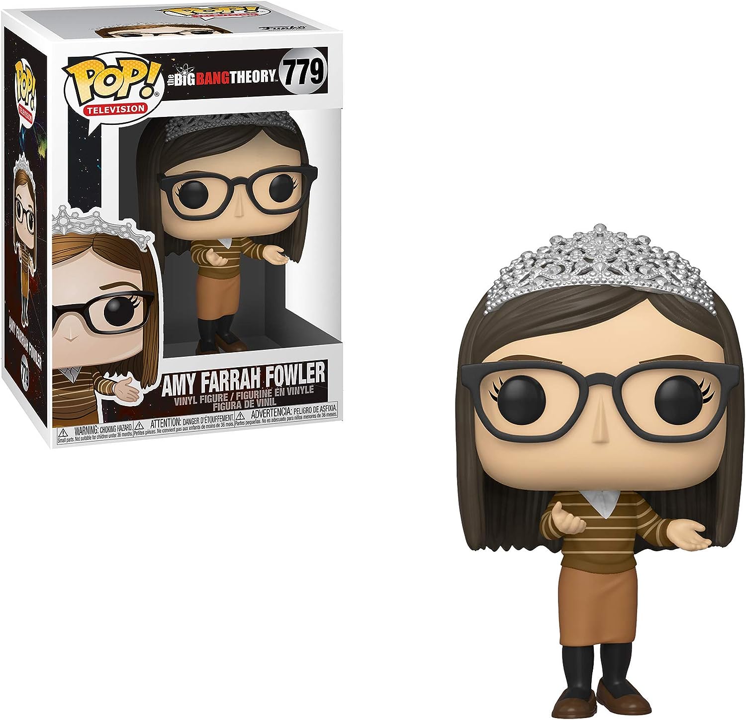 Funko Pop! TV: The Big Bang Theory - Amy Farrah Fowler Vinyl Figure (38581)