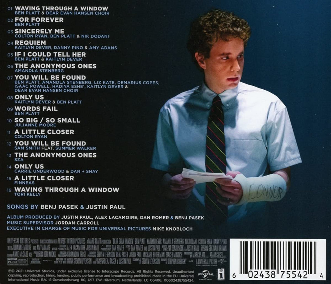 Dear Evan Hansen - [Audio CD]