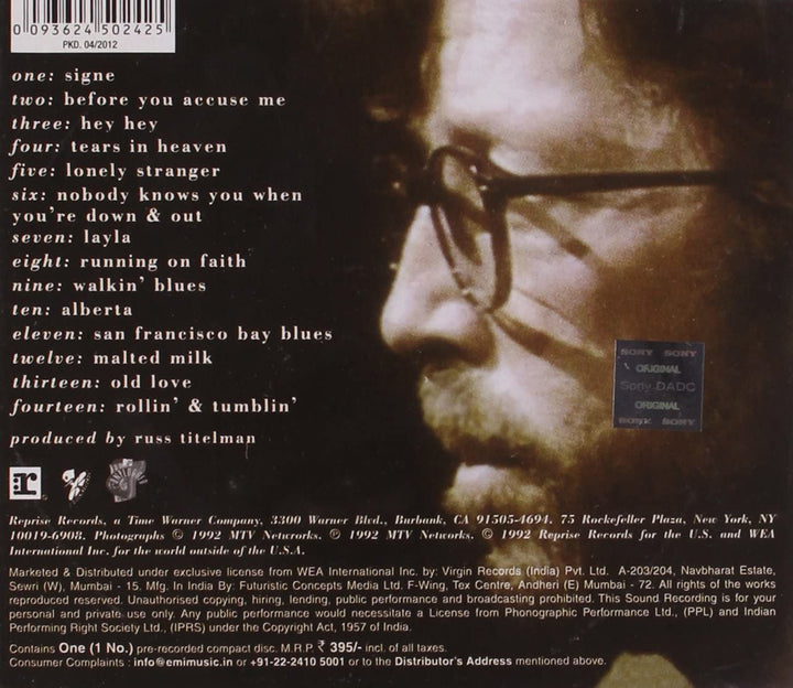 Eric Clapton - Unplugged [Audio CD]