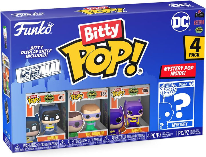 Funko 71314 DC Comics 4-Pack Series 4 Bitty Pop!