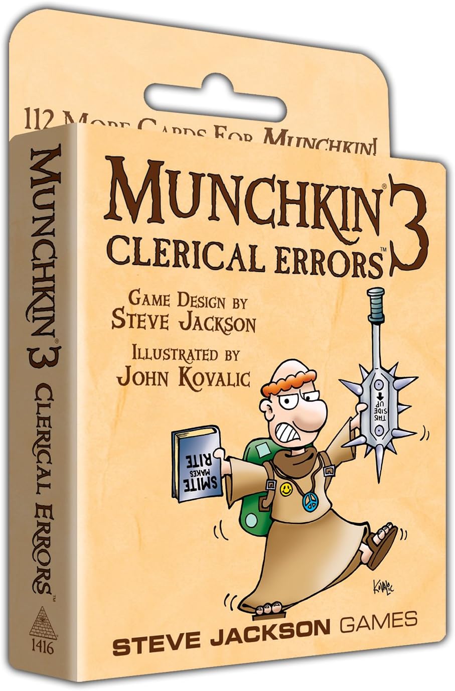 Steve Jackson Games Munchkin 3 Clerical Errors Card Game Expansion