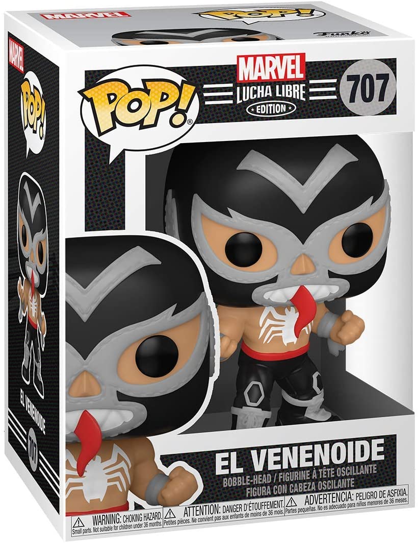 Marvel Lucha Libre Edition El Venenoide Funko 53869 Pop! Vinyle #707