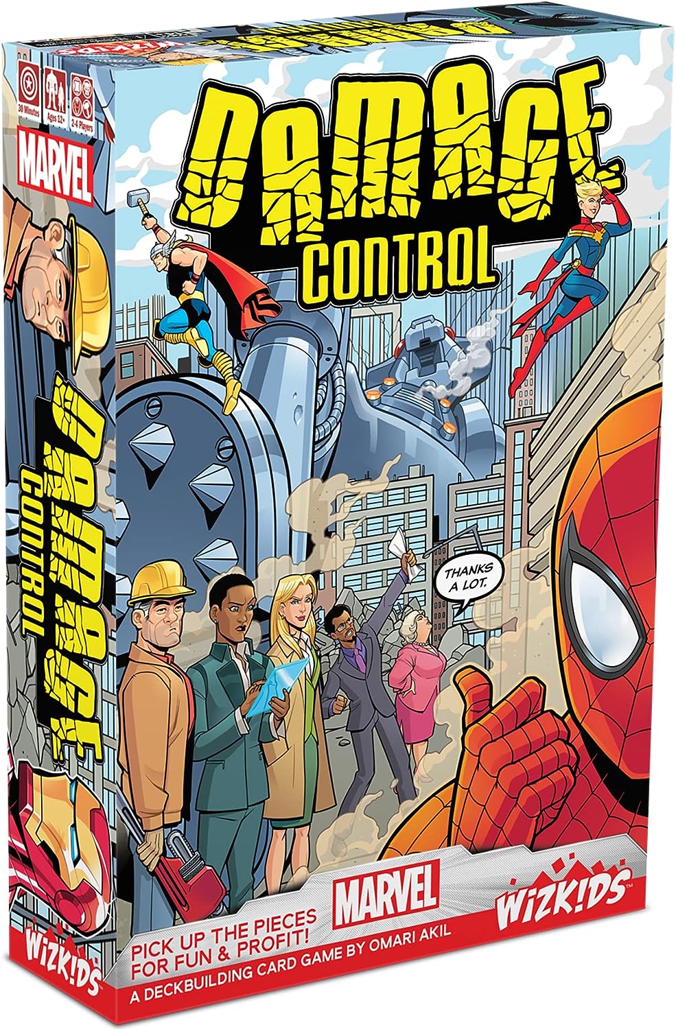 WizKids Marvel: Damage Control Brettspiel