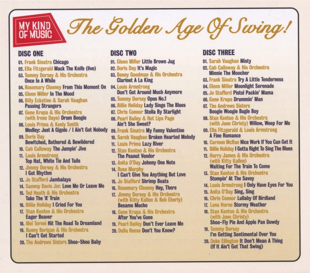 The Golden Age of Swing [Audio CD]
