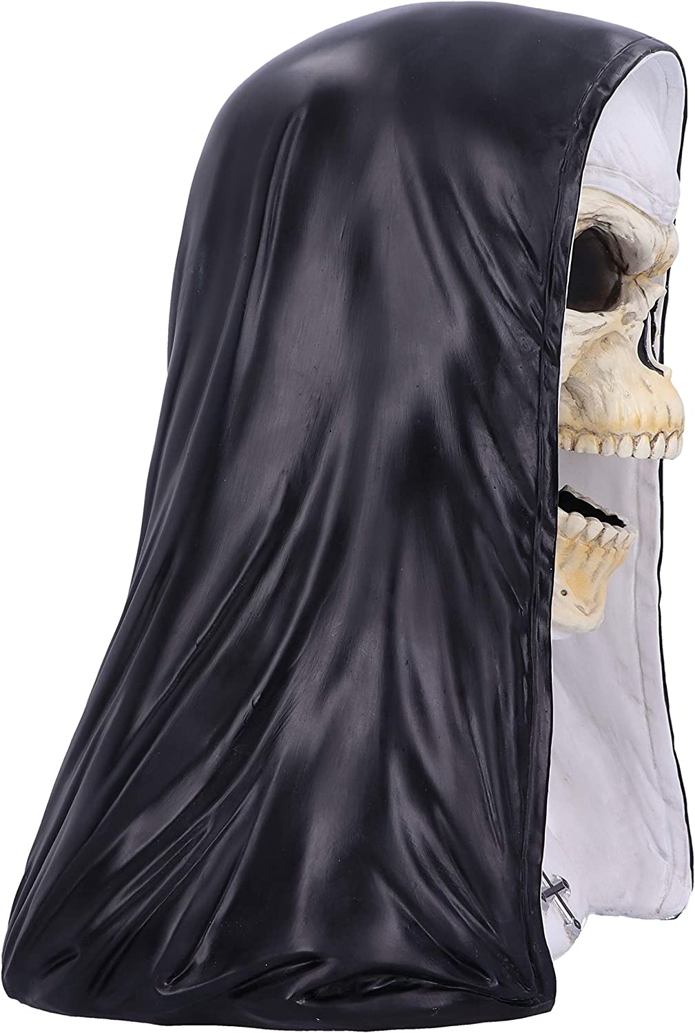 Nemesis Now James Ryman Sister Mortis 29cm Skeleton Nun Horror Bust Figurine, Bl