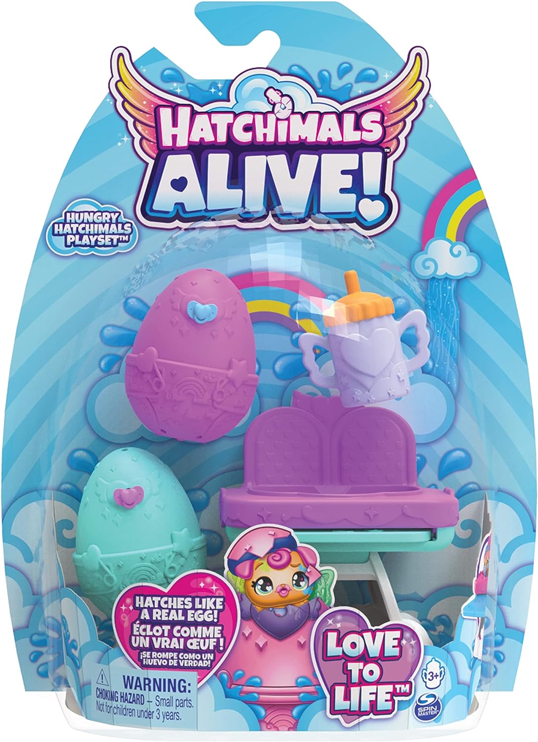 Hatchimals CollEGGTibles Hungry Hatchimals Playset Yachew