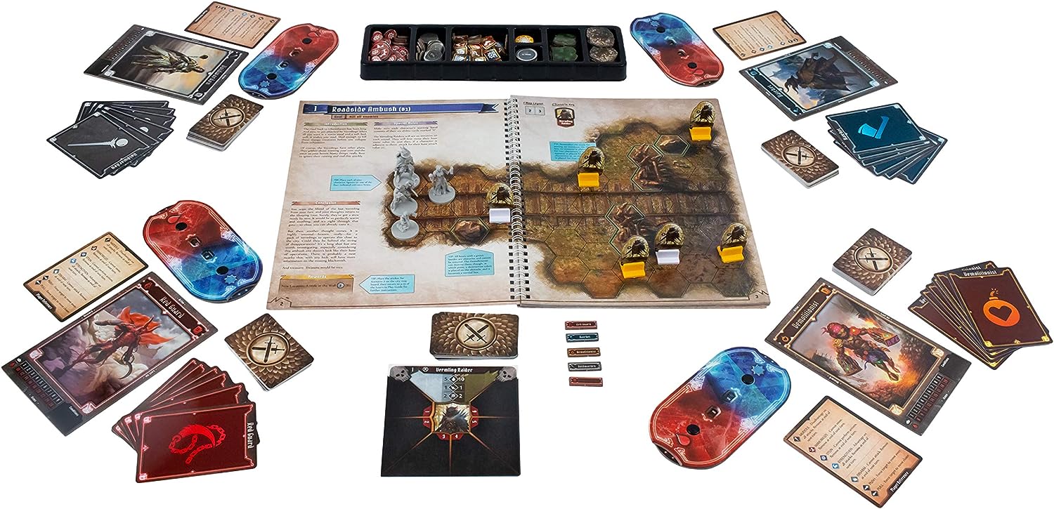 Cephalofair Games Gloomhaven: Brettspiel „Jaws of the Lion“