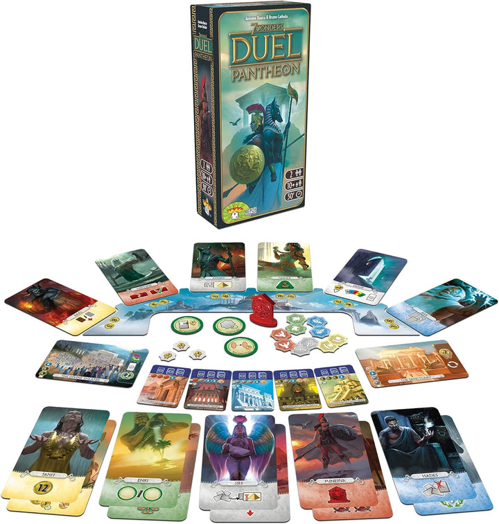 Repos Production - 7 Wonders Duel Pantheon Expansion - Board Game