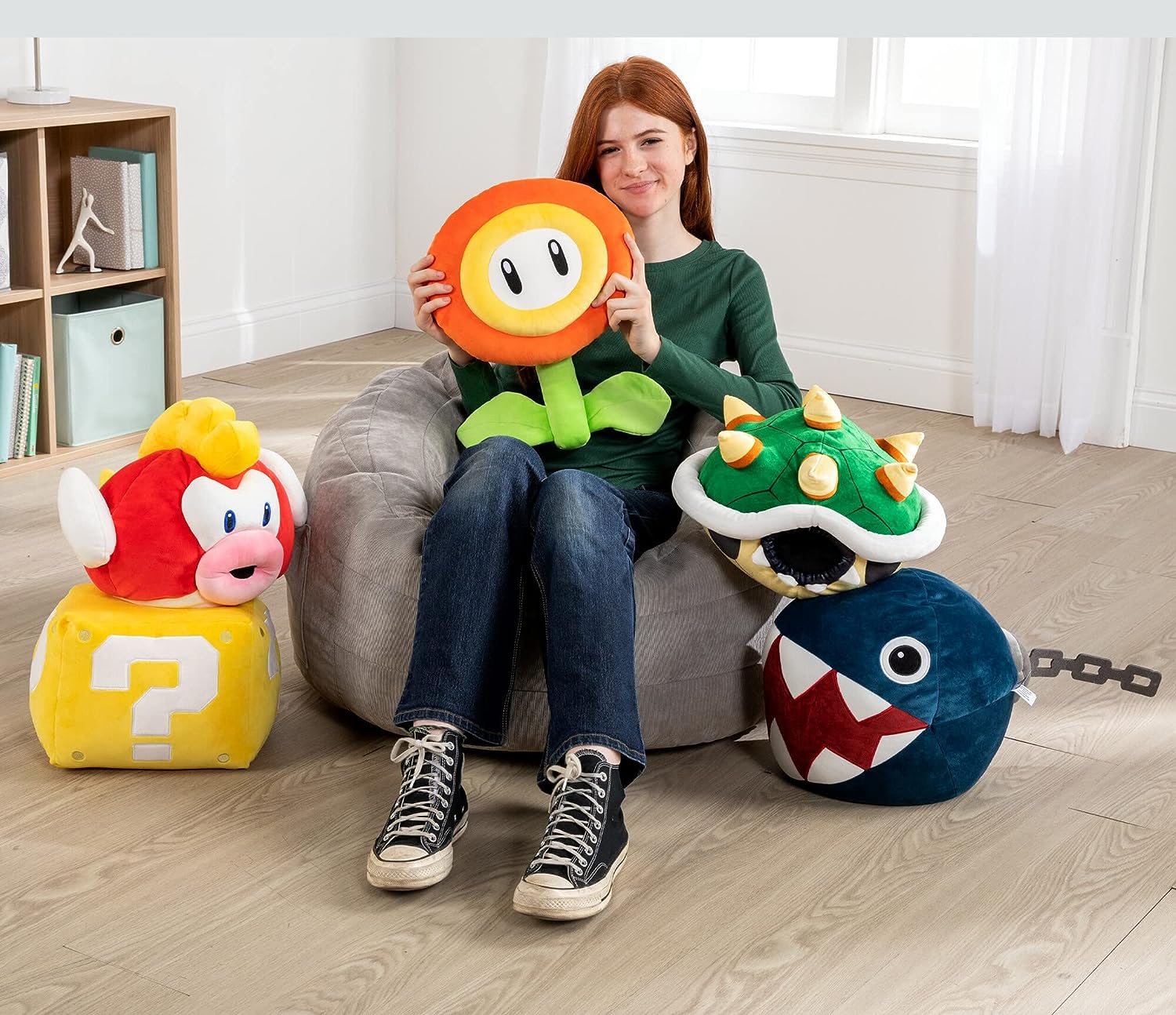 Super Mario - Question Block Mega Plush by Club Mocchi Mocchi