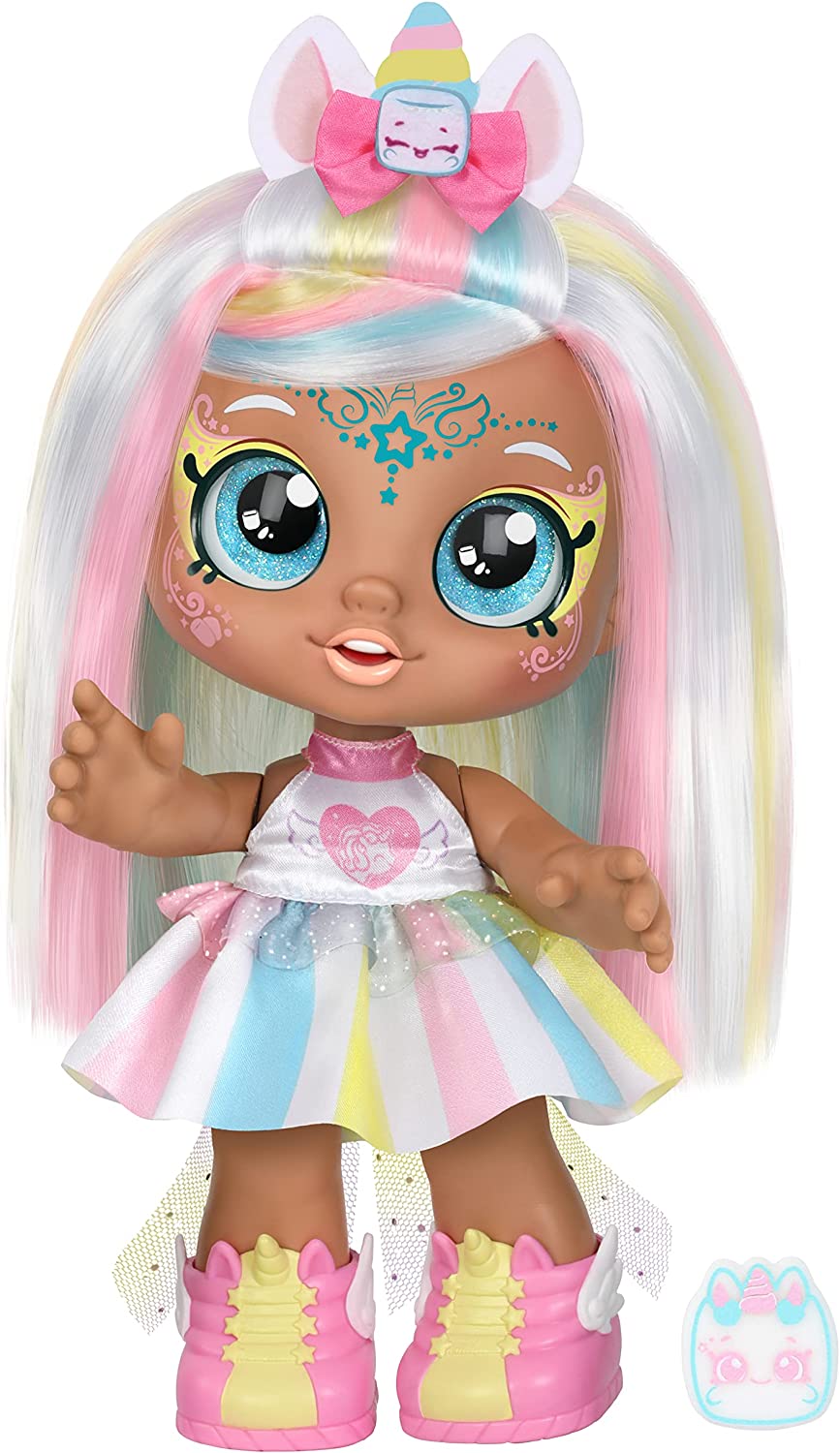 Kindi Kids Dress Up Magic Marsha Mello Unicorn Face Paint Doll Yachew