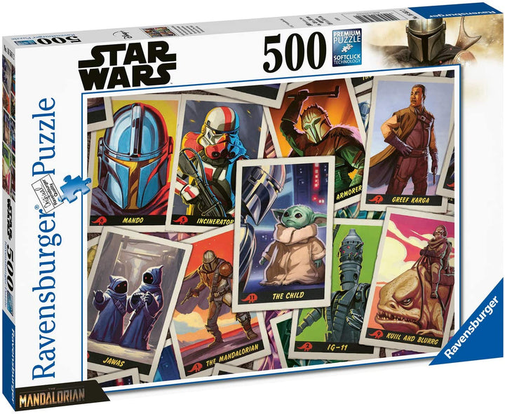 Ravensburger Star Wars The Mandalorian, The Child 500 Piece Jigsaw Puzzle for Adults and Kids Age Years 10 and Up