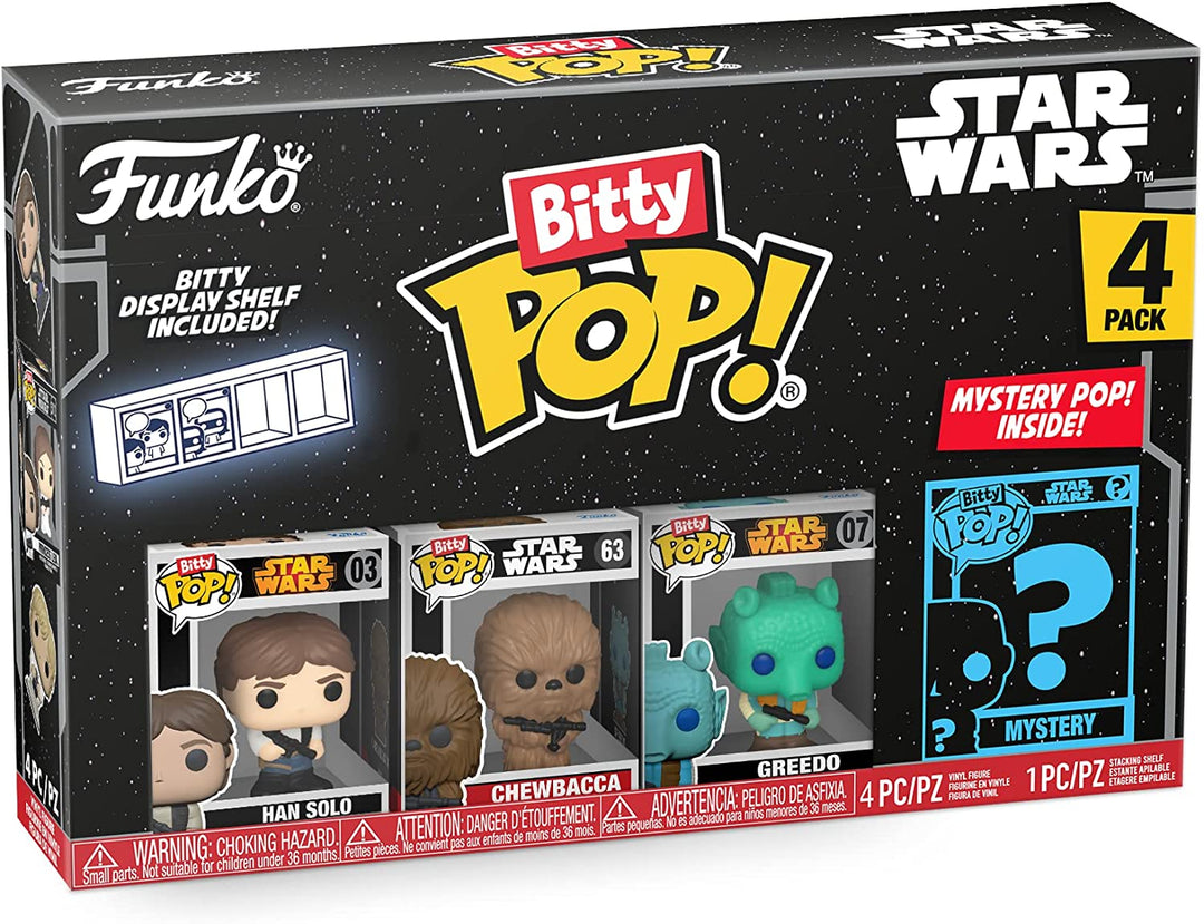 Funko 71513 Star Wars - 4-Pack Series 3 Bitty Pop!