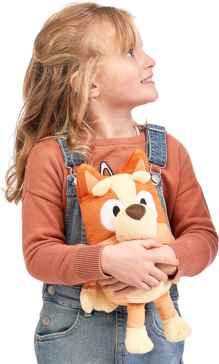 Talking Bingo 12" Plush - Interactive Sound Toy with Bluey Phrases & Theme Song