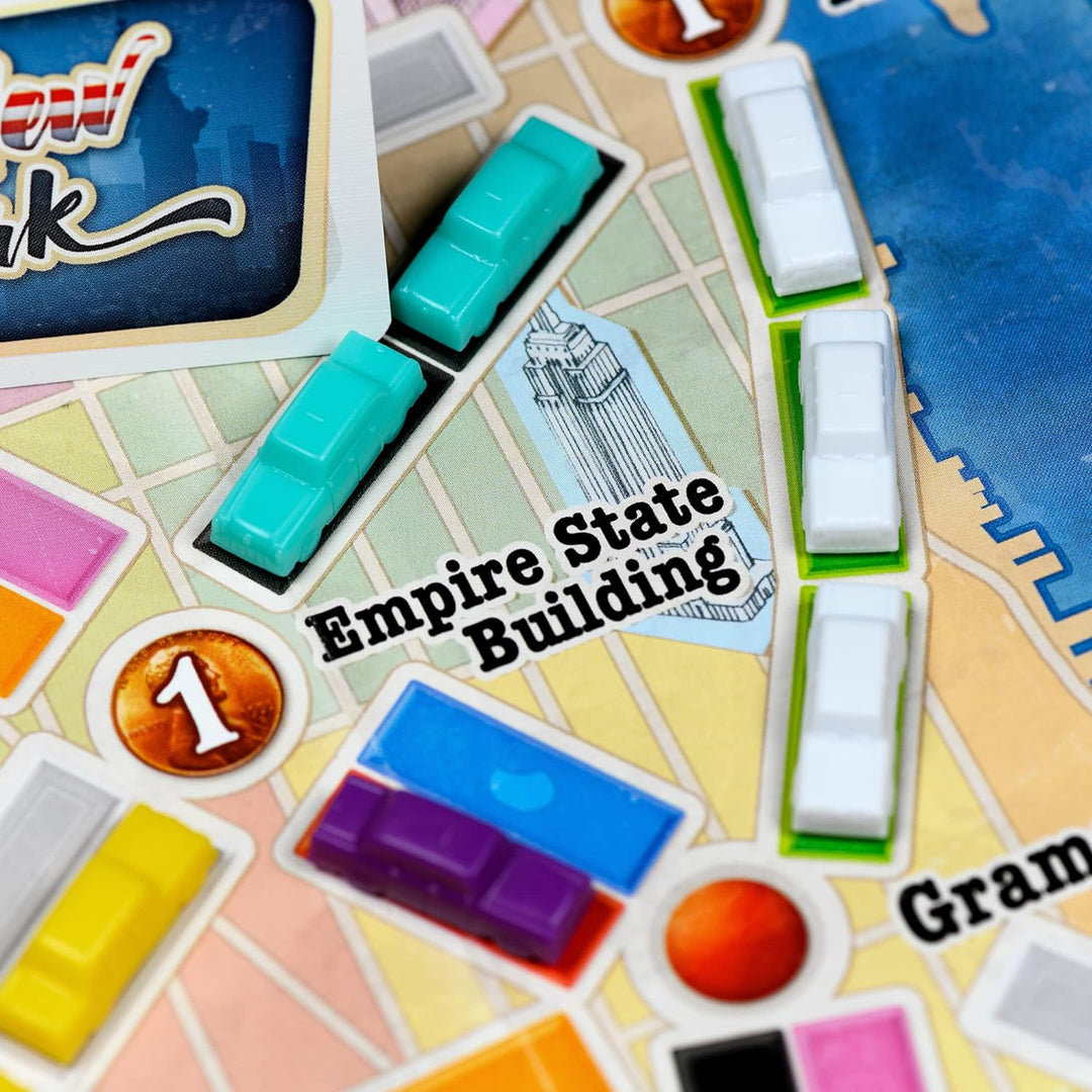 Days of Wonder | Ticket to Ride New York Board Game | Ages 8+ | For 2 to 4 players