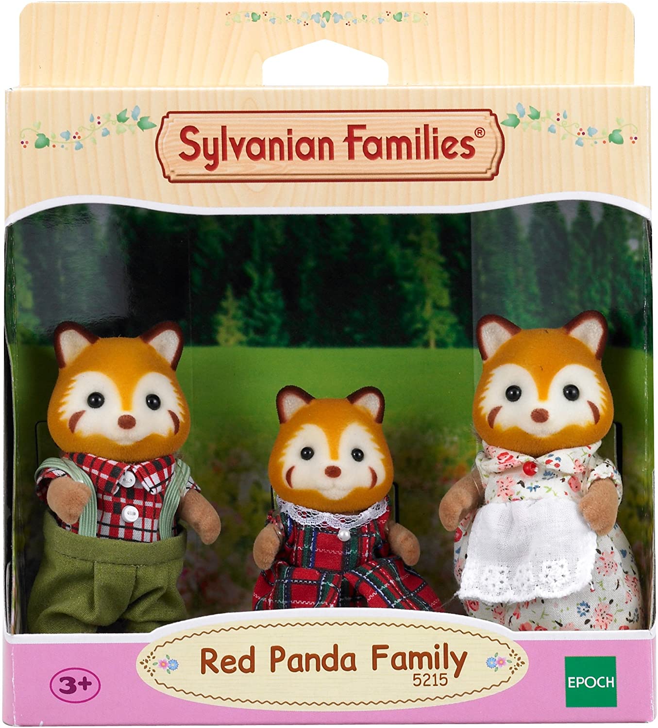 Sylvanian families store red panda family