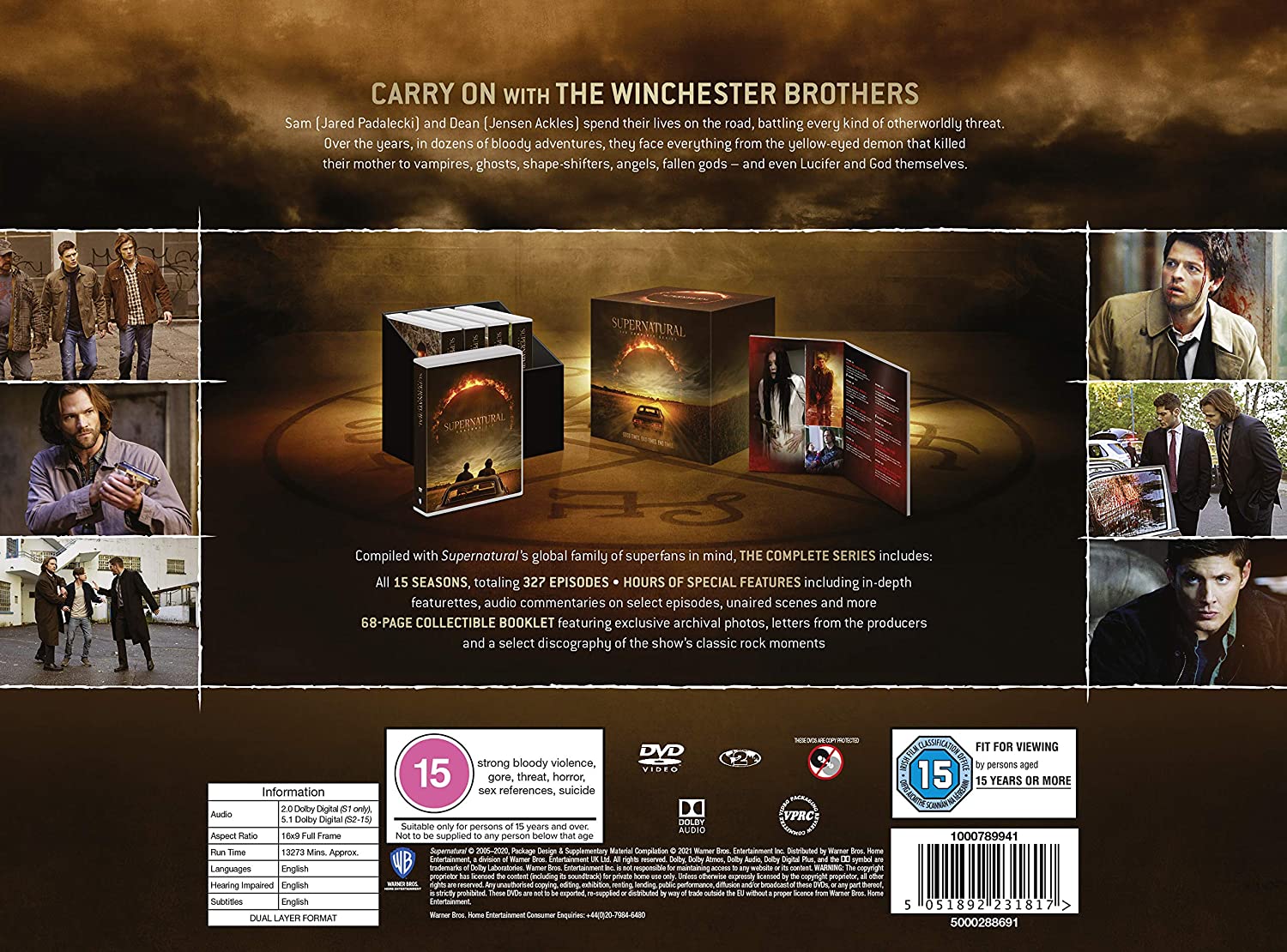 Supernatural: The Complete Series (2005-2019) - DVD