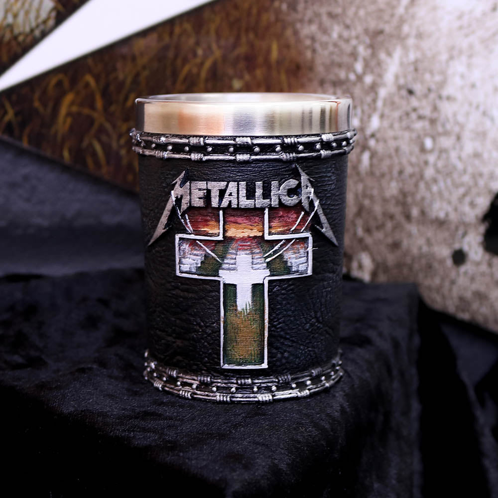 Nemesis Now Metallica Master of Puppets Shot Glass with Stainless Steel Insert