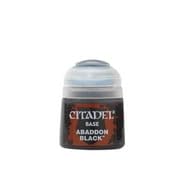 Citadel Games Workshop Paint - Abaddon Black Base Model Paint | 12ml Acrylic | Matte Finish 2