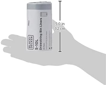 BLACK+DECKER - 5-10L Drawstring Bin Liners 20 Pack 2