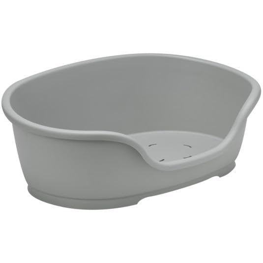 Moderna Plastic Dog Bed - Small, Olive Green | Comfortable & Easy to Clean 1