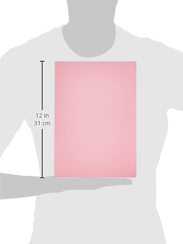 House of Card & Paper A4 220 GSM Coloured Card - Pastel Pink | 100 Sheets 3