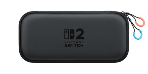 Nintendo Switch 2 Carrying Case and Screen Protector - Protective Case with Screen Guard & Cleaning Cloth